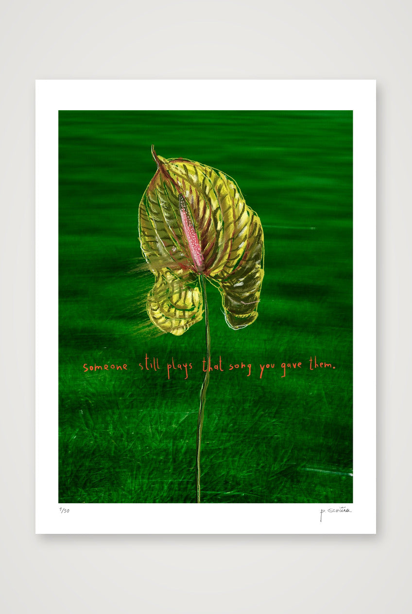 That Song — 30×40cm, 12×16