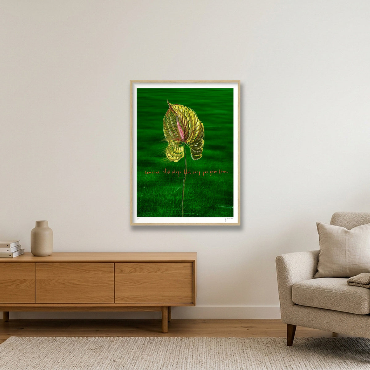 That Song — 60×80cm, 24×31