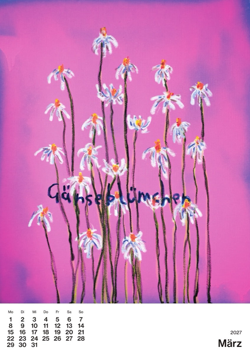 Blumen für dich, März