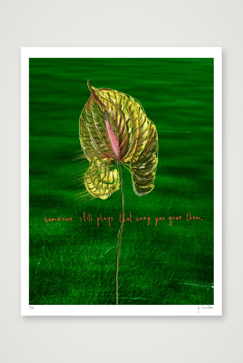 That Song — 60×80cm, 24×31