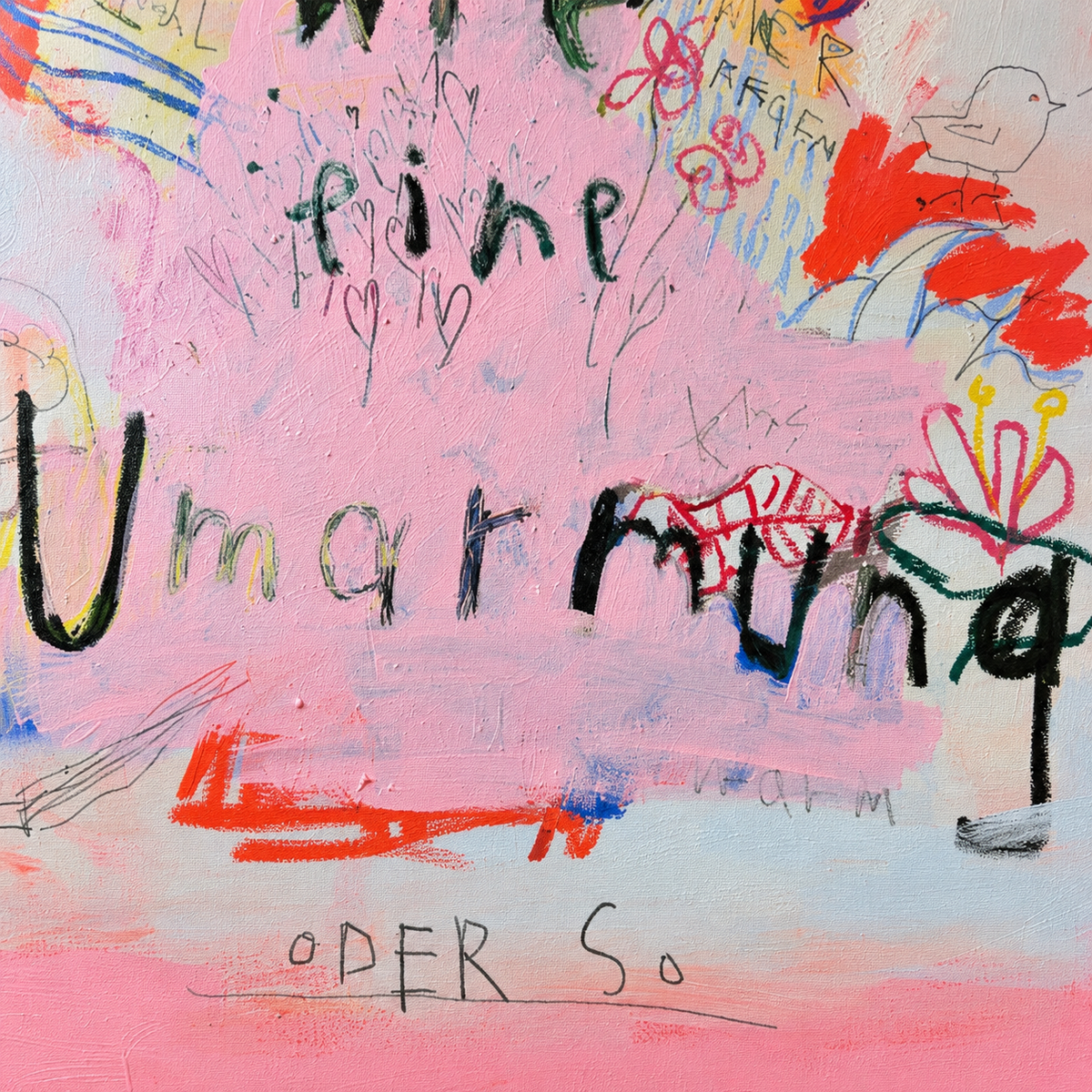 Umarmung – Detailansicht des Originalwerks